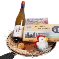 Geschenkpfanne Wein – Bild 2